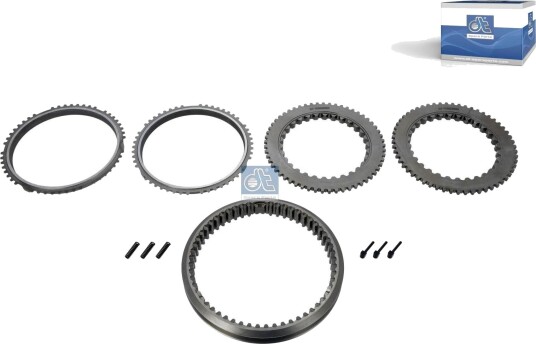 Synkronenhet, girboks DT Spare Parts 6.00542