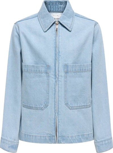 ONLY & SONS Osjcassel Box 8481 Pim Dnm Jacket Za Blue 158