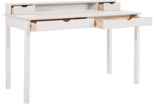 Skrivebord Mithiki 140 cm Hvit