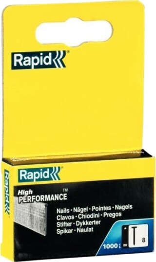 Rapid Nr 8 Dykkert rustfri 50 mm, 1000-pakning