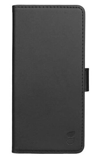 Gear Lommebokdeksel for OnePlus Nord 2 - Svart, Flip-Cover i Immitert Skinn med Kortplass