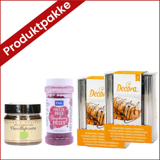 Produktpakke Til Fastelavnsstenger Med Bringebær Produktpakke Til Fastelavnsstenger Med Bringebær