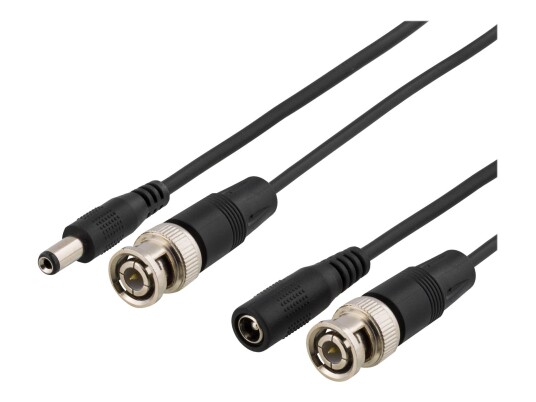 Deltaco 50m BNC Strøm- og Videokabel 75 Ohm PVC Deltaco 50m BNC Strøm- og Videokabel 75 Ohm PVC