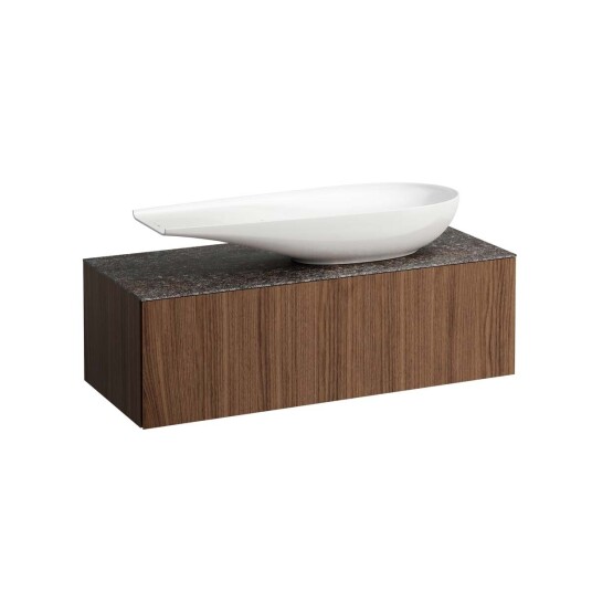 ILBAGNOALESSI Servantskap 1200 120x50 cm 1 skuff Noce Canaletto
