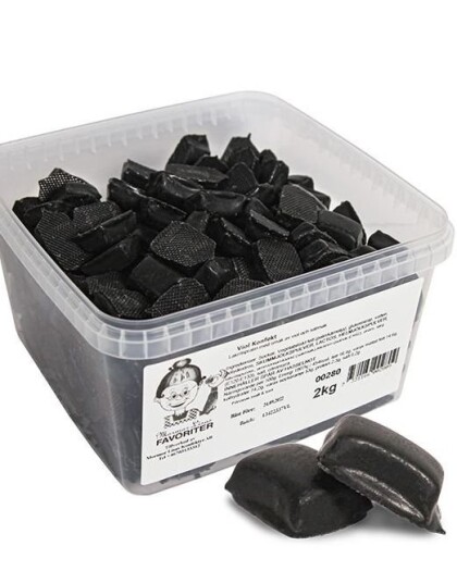 2 Kg Mormor Lisas Violkonfekt Boks med Lakrispraliner 2 Kg Mormor Lisas Violkonfekt Boks med Lakrispraliner