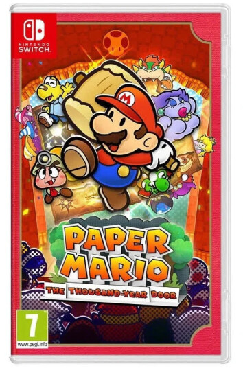 Paper Mario: The Thousand Year Door Nintendo Switch spill Paper Mario: The Thousand Year Door Nintendo Switch spill