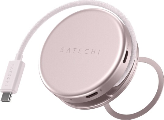 Satechi OnTheGo 5-i-1 Multiport Adapter - Blush Satechi OnTheGo 5-i-1 Multiport Adapter - Blush