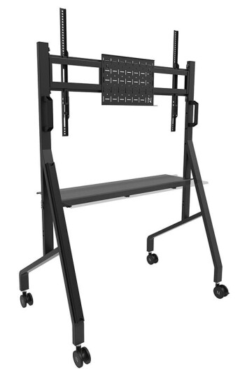 Neomounts by Newstar Move Go Mobile Floor Stand fast install height adjustable Neomounts by Newstar Move Go Mobile Floor Stand fast install height adjustable