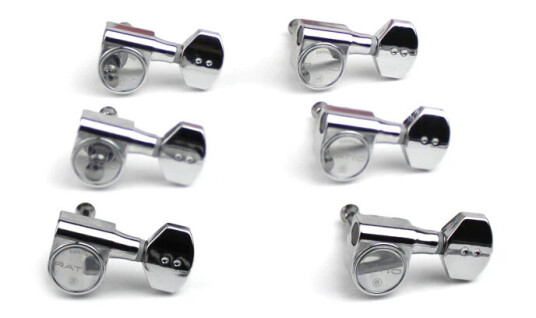 Graph Tech Prn-2721-C0 Ratio Electric Guitar Machine Heads Left - Chrome