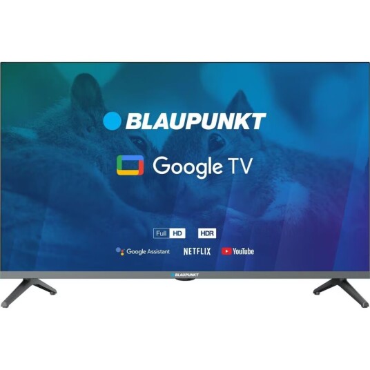 Blaupunkt 32" Full HD LED Smart-TV med Google TV og Dolby Digital 32FBG5000S Blaupunkt 32" Full HD LED Smart-TV med Google TV og Dolby Digital 32FBG5000S