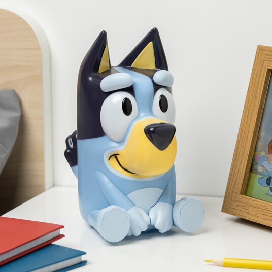 Paladone Bluey Lys Med Lyd Blue 25cm Paladone Bluey Lys Med Lyd Blue 25cm