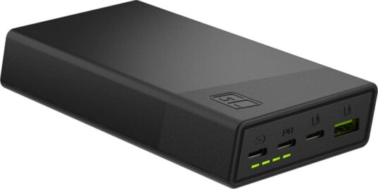 Green Cell 20000 mAh Powerbank med Hurtiglading Svart Green Cell 20000 mAh Powerbank med Hurtiglading Svart