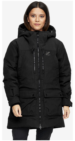 Revolutionrace Skalljakke Turjakke & Vindjakke Outdoor Parka Dame Black 3XL
