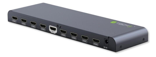 TECHLY HDMI 2.0 Splitter 4K, UHD, 3D, 8 Wege TECHLY HDMI 2.0 Splitter 4K, UHD, 3D, 8 Wege