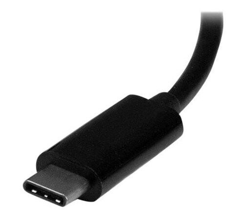 StarTech USB-C Multiport Adapter 3-in-1 HDMI DVI VGA Svart