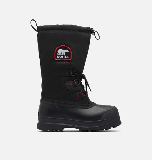 Sorel Glacier XT Herre Black/Red Quartz 47