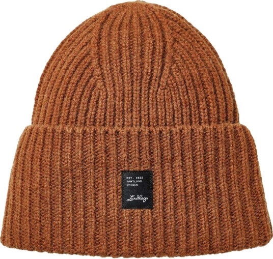 Lundhags Knitted Wool Beanie Almond One Size