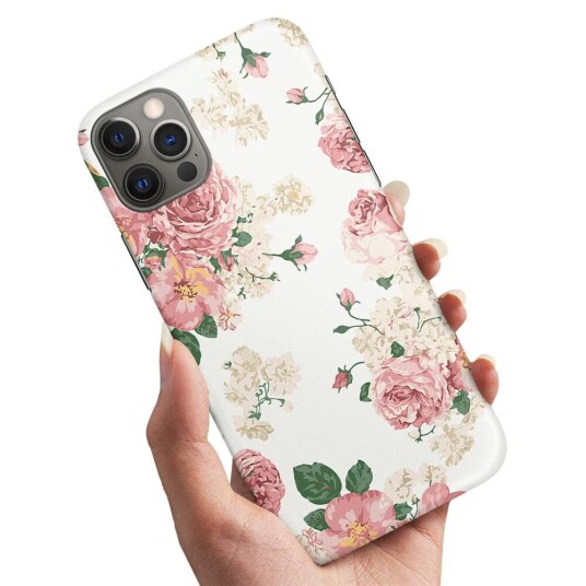 iPhone 13 Mini - Deksel/Mobildeksel Retro Blomster