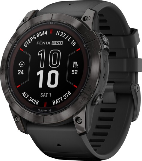 Garmin Fenix 7X Pro Sapphire Solar Carbon Gray