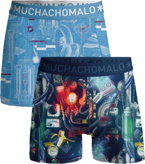 Muchachomalo Blueprint 04 2pk Boxer Print/print M