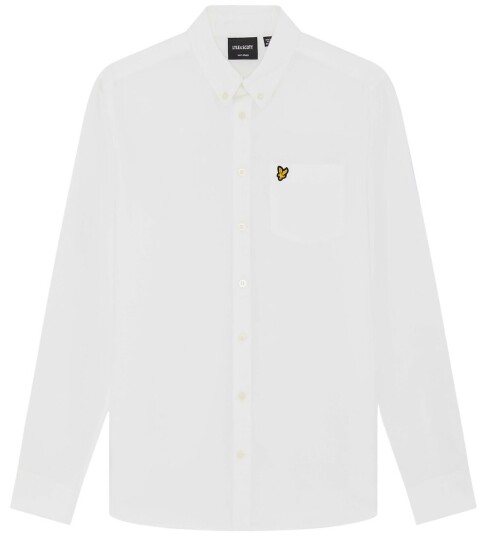 Lyle & Scott Skjorte Oxford Shirt Hvit