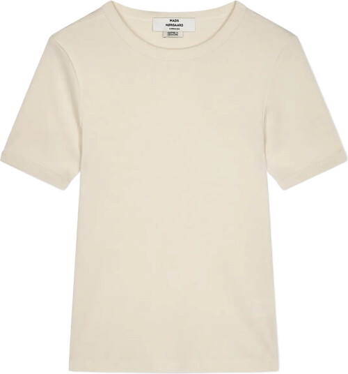 Mads Nørgaard Grace Jersey June Tee Cream XS