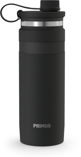 Primus Mika Wide Insulated Bottle 0.75 L Drink Cap Cliffside Ash No Size Primus Mika Wide Insulated Bottle 0.75 L Drink Cap Cliffside Ash No Size