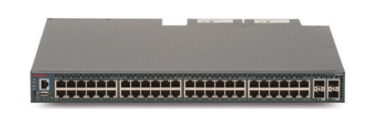 Avaya Ers 5952Gts, Håndtert, L2/L3, Gigabit Ethernet (10/100/1000), Full Tosidig, Rack-Montering, 1U Avaya Ers 5952Gts, Håndtert, L2/L3, Gigabit Ethernet (10/100/1000), Full Tosidig, Rack-Montering, 1U