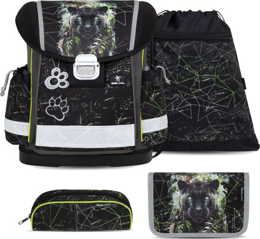 Panter Skoleveske Med 4 Deler Belmil School Bags 881986