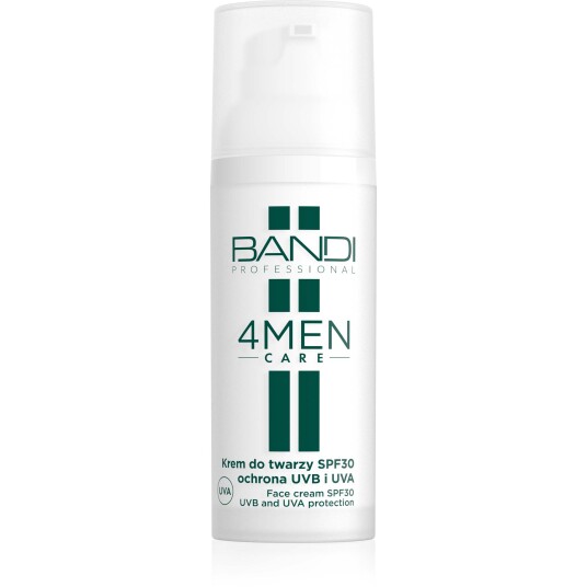 Bandi 4Men Care Face Cream SPF30 UVB And UVA Protection 50 ml Bandi 4Men Care Face Cream SPF30 UVB And UVA Protection 50 ml