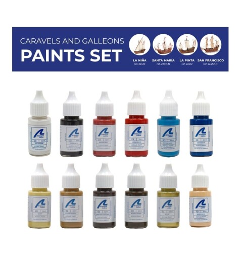Hobby Og Leker På Nettet! Artesania Paint Set Caravels and Galleons