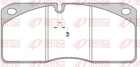 Bremseklosser REMSA JCA 278.21