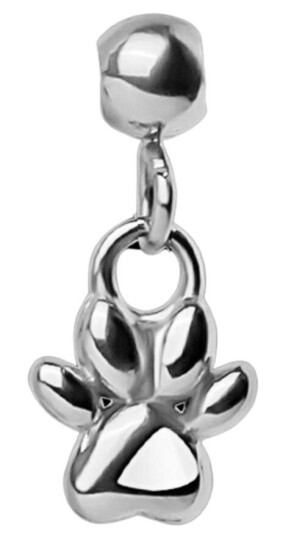 Muli Collection Paw Charm Silver