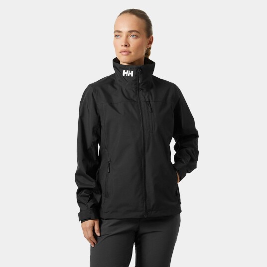 Helly Hansen Crew Seilerjakke 2.0 Dame Svart L