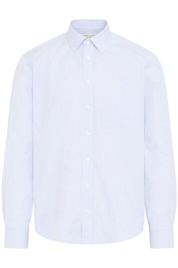 Casual Friday Cfbjørn Striped Shirt - Blue - L