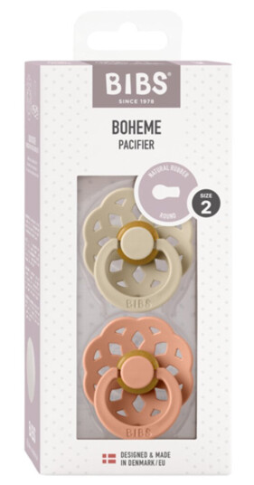 BIBS Boheme sut  2 pack Vanilla Peach str. 2