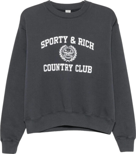 Sporty & Rich Dame Gensere & Hettegensere Grå XS,
