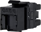 Solarix Modulinnlegg Cat 6 Utp Rj 45 Svart