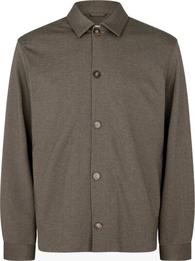 Plain Units Mark Overshirt Jersey Grå S