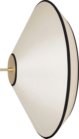 Edgeform Tafta Vegg / Taklampe Ø52 Sort/Off White