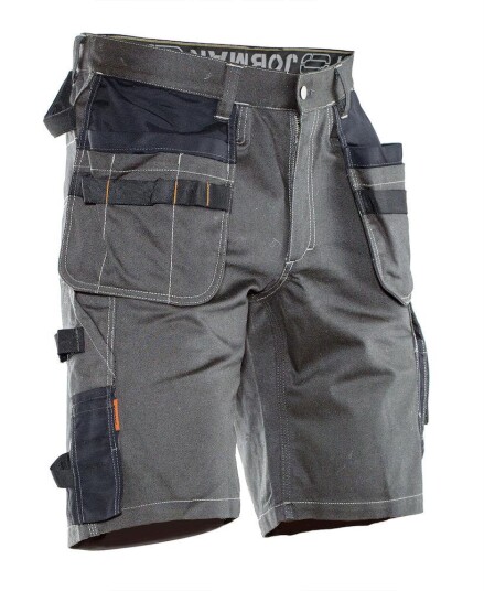 Jobman 2733 Arbeidsshorts mørkegrå/svart Mørkegrå/Svart, Klær
