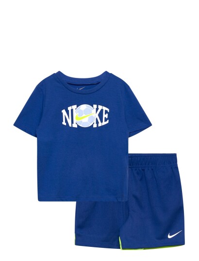 Nike Nkb B Nk Soccer Gfx Short Set Blue 92