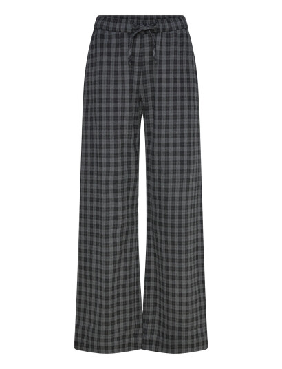 A Part Of The Art Vacant Pants Black Check - Multi/patterned - XS