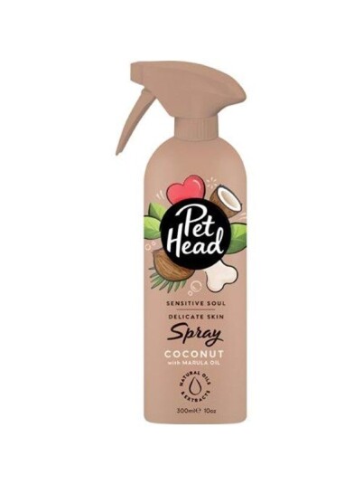 Pet Head Sensitive Soul Spray 300 ml med ringblomst og marulaolje for hunder