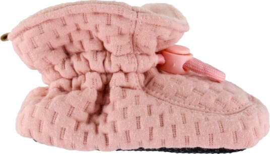 Melton Structure Textile Slippers Pink 18/19