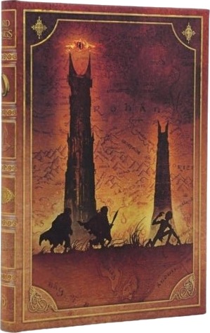 The Quest Continues The Lord of the Rings Collection Journal Midi Unlined Elastic Band Closure