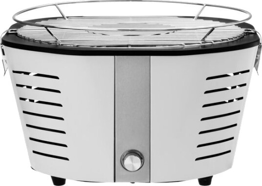 Festival Kullgrill Røykfri Og Transportabel Hvit Festival Kullgrill Røykfri Og Transportabel Hvit