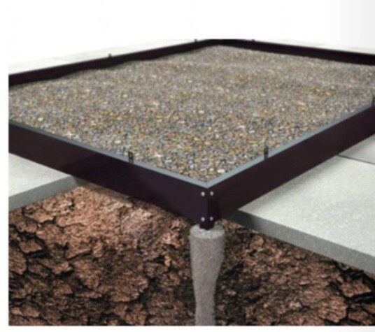 Halls altan fundament til drivhus 0,9 m² sort Halls altan fundament til drivhus 0,9 m² sort