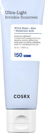 COSRX Ultra-Light Invisible Solkrem SPF50 PA++++ 50ml