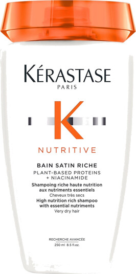 Kérastase Nutritive Bain Riche Fuktighetsgivende Sjampo 250 ml for Alle Hårtyper